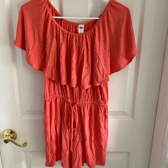 Coral romper - Picture 1 of 2